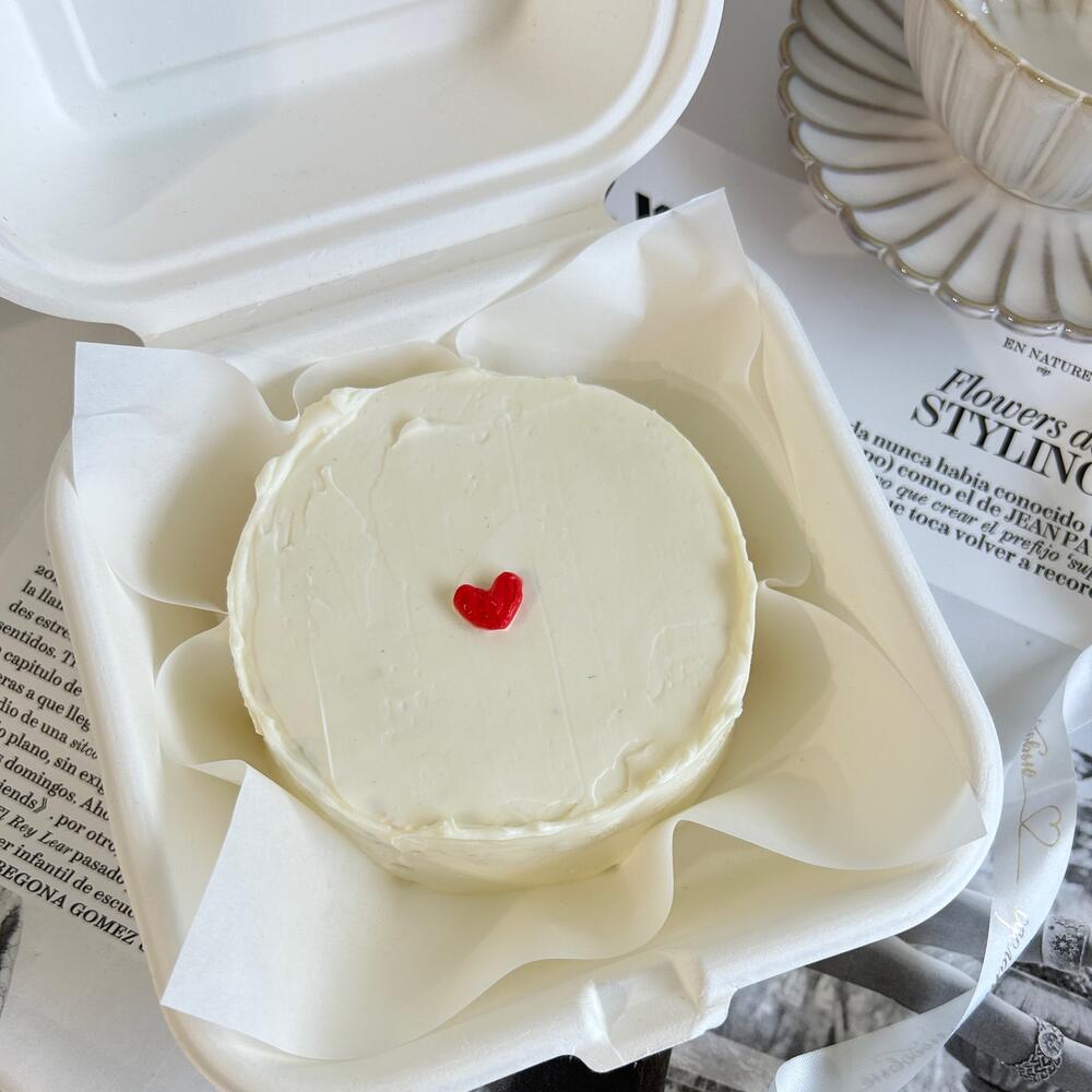 Бенто торт клубника