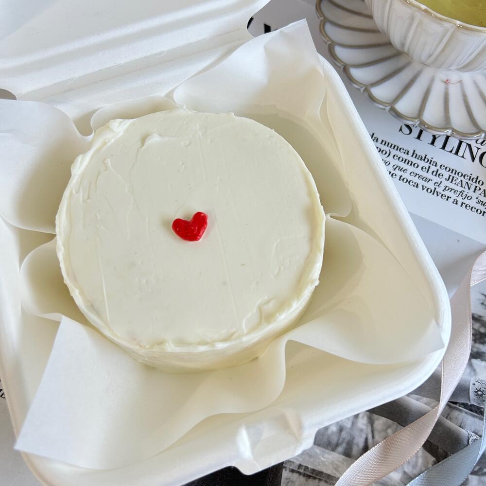 Бенто торт клубника