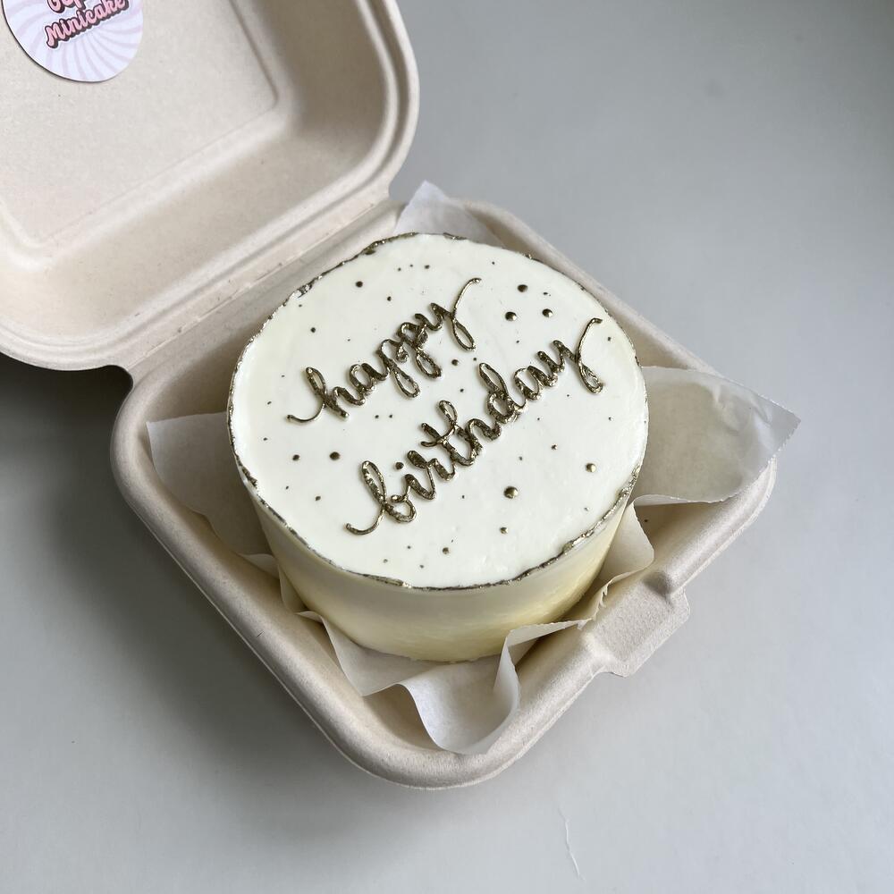 Бенто-торт ко дню рождения «Happy birthday