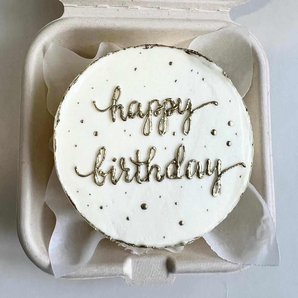 Бенто-торт ко дню рождения «Happy birthday