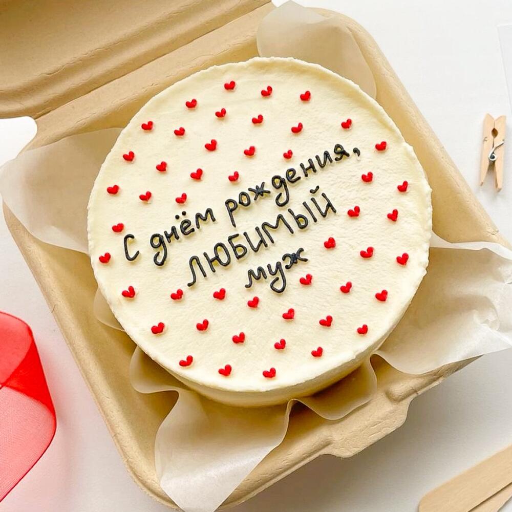 Бенто торт ко Дню Рождения мужа