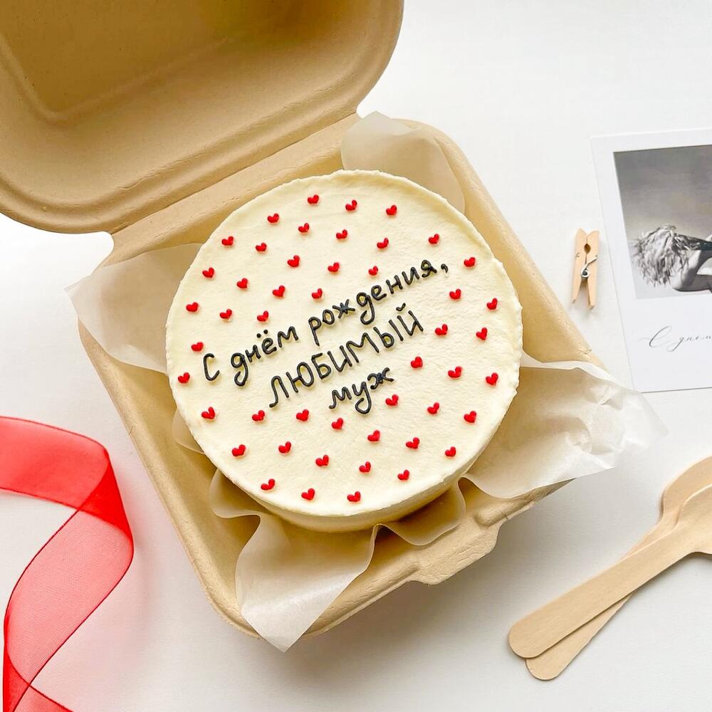 Бенто торт ко Дню Рождения мужа