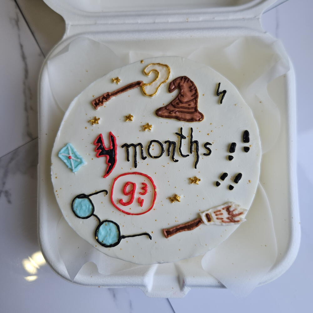 Бенто-торт ко дню рождения с вашим дизайном