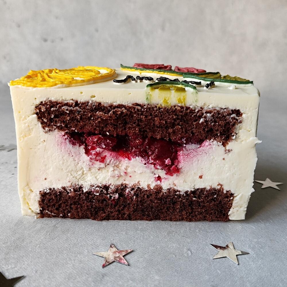 Бенто-торт "Когда-нибудь у тебя будут ..." в подарок подруге