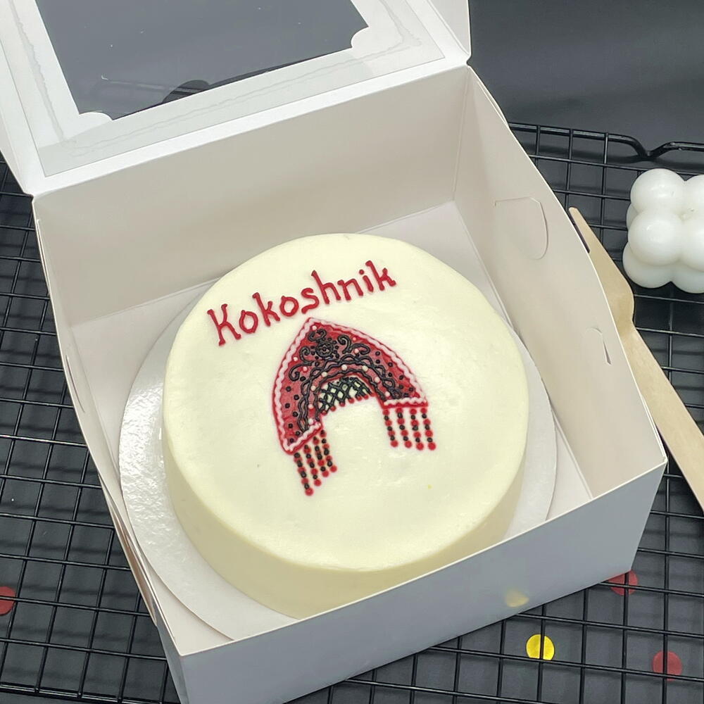 Бенто торт "Кокошник" на День рождения