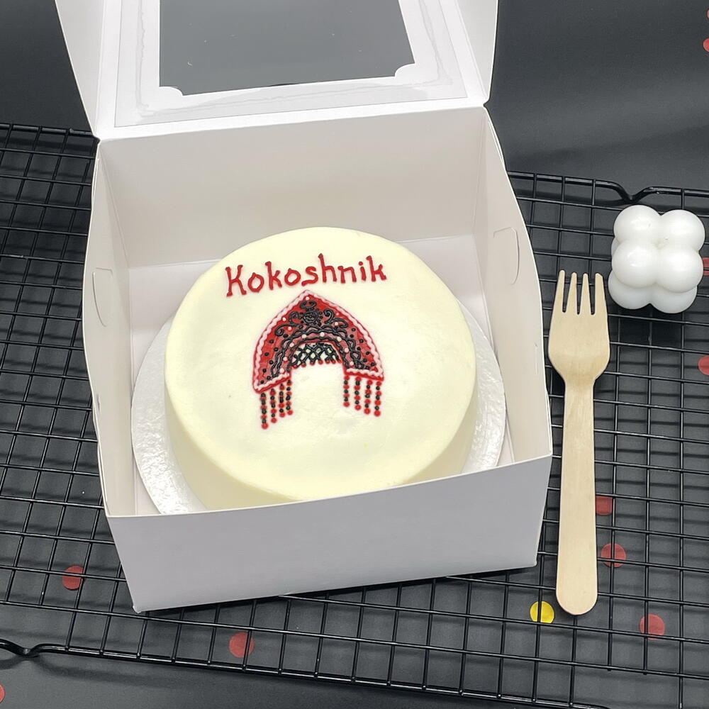 Бенто торт "Кокошник" на День рождения