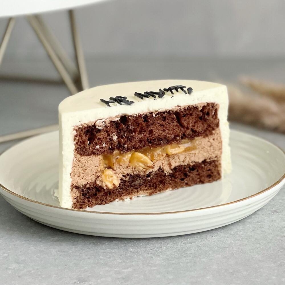 Бенто-торт «Конверт с цветами»