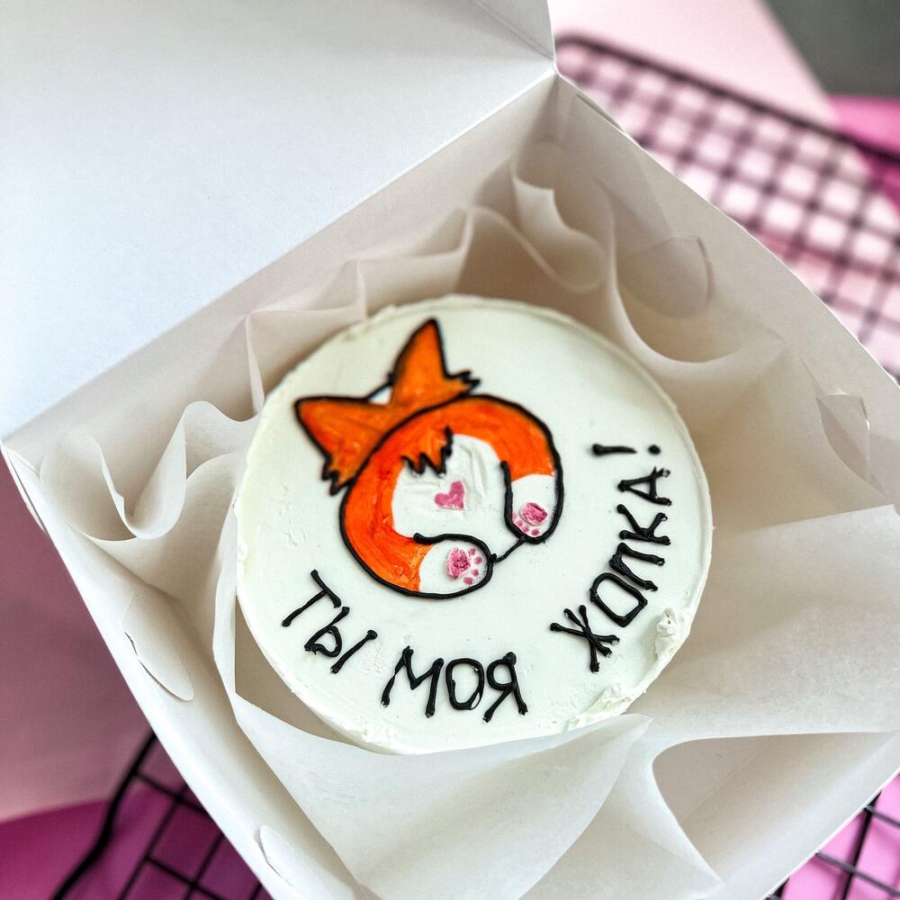 Бенто торт корги жопка