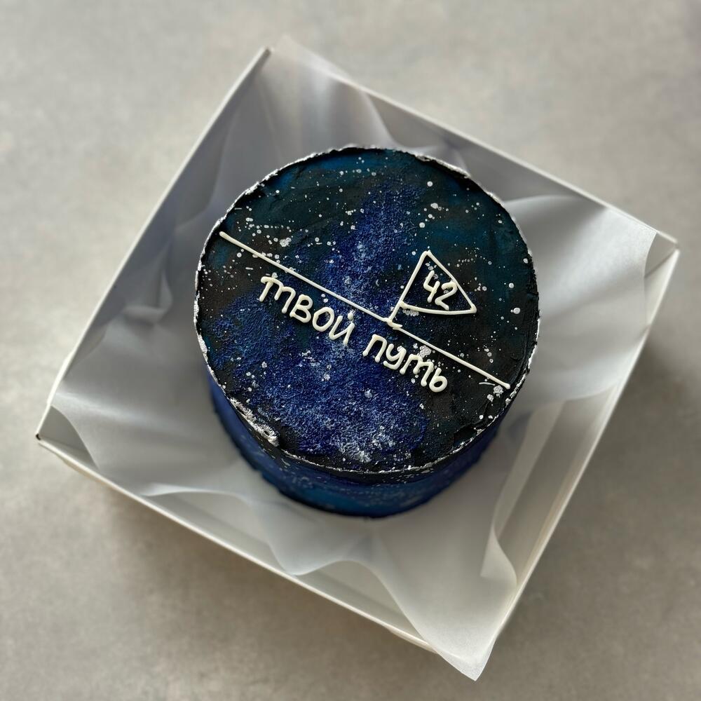 Бенто торт космос на день рождения