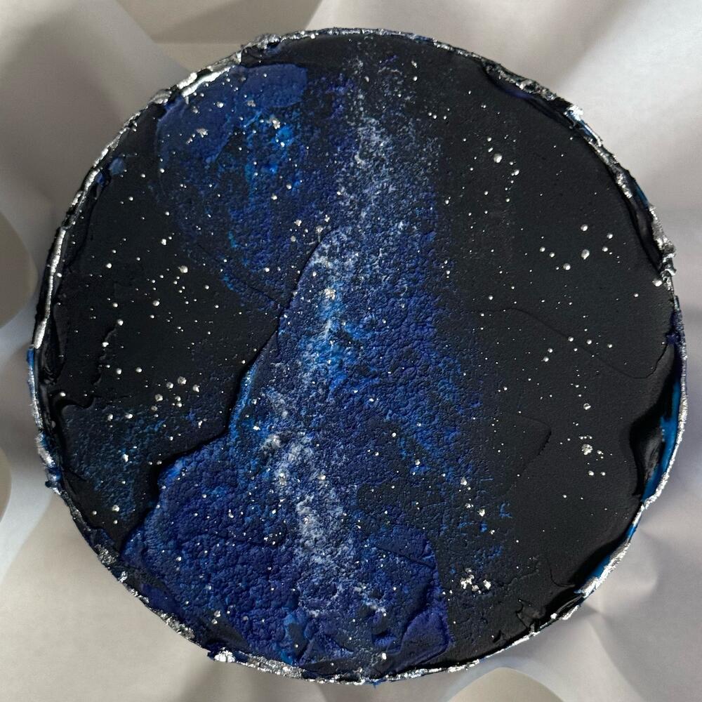 Бенто торт космос ваша надпись