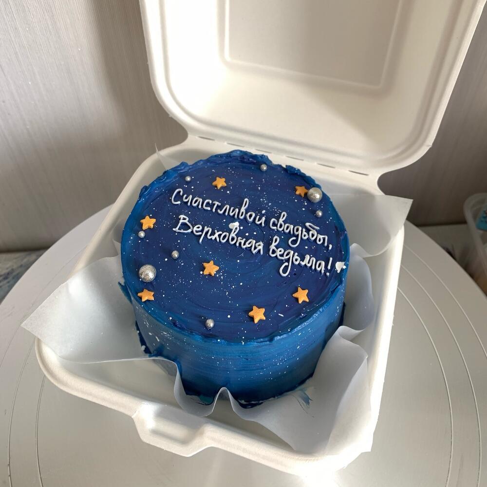 Бенто-торт Космос/день матери/коллегам/День рождения