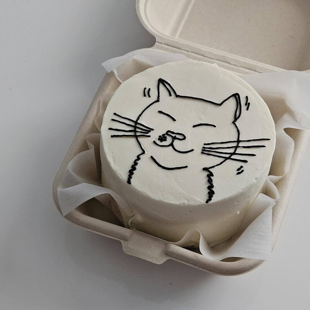 Бенто-торт «кот»