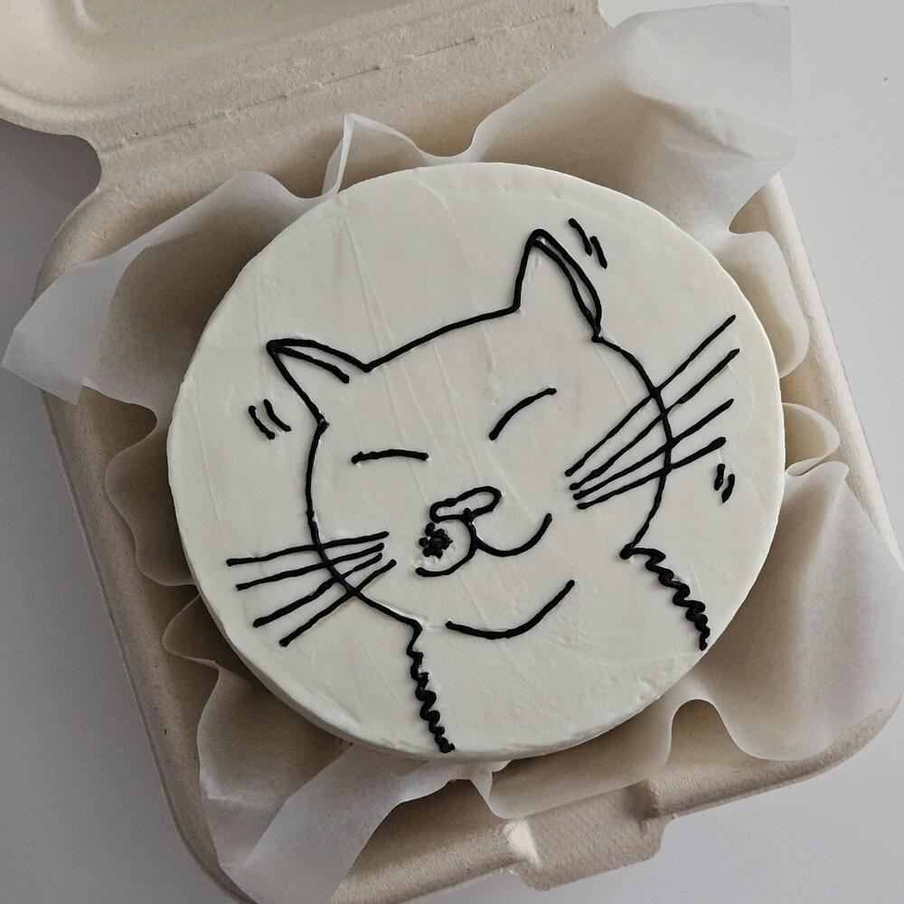 Бенто-торт «кот»