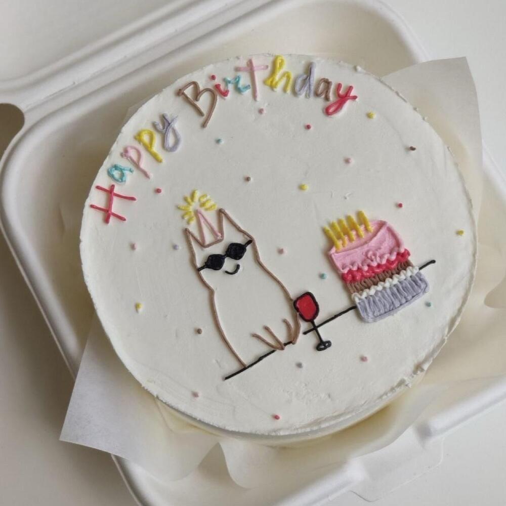 Бенто торт "Котик!"