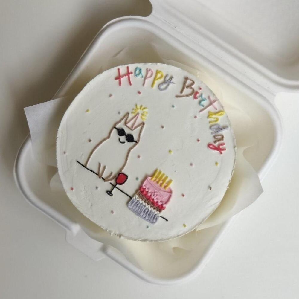 Бенто торт "Котик!"