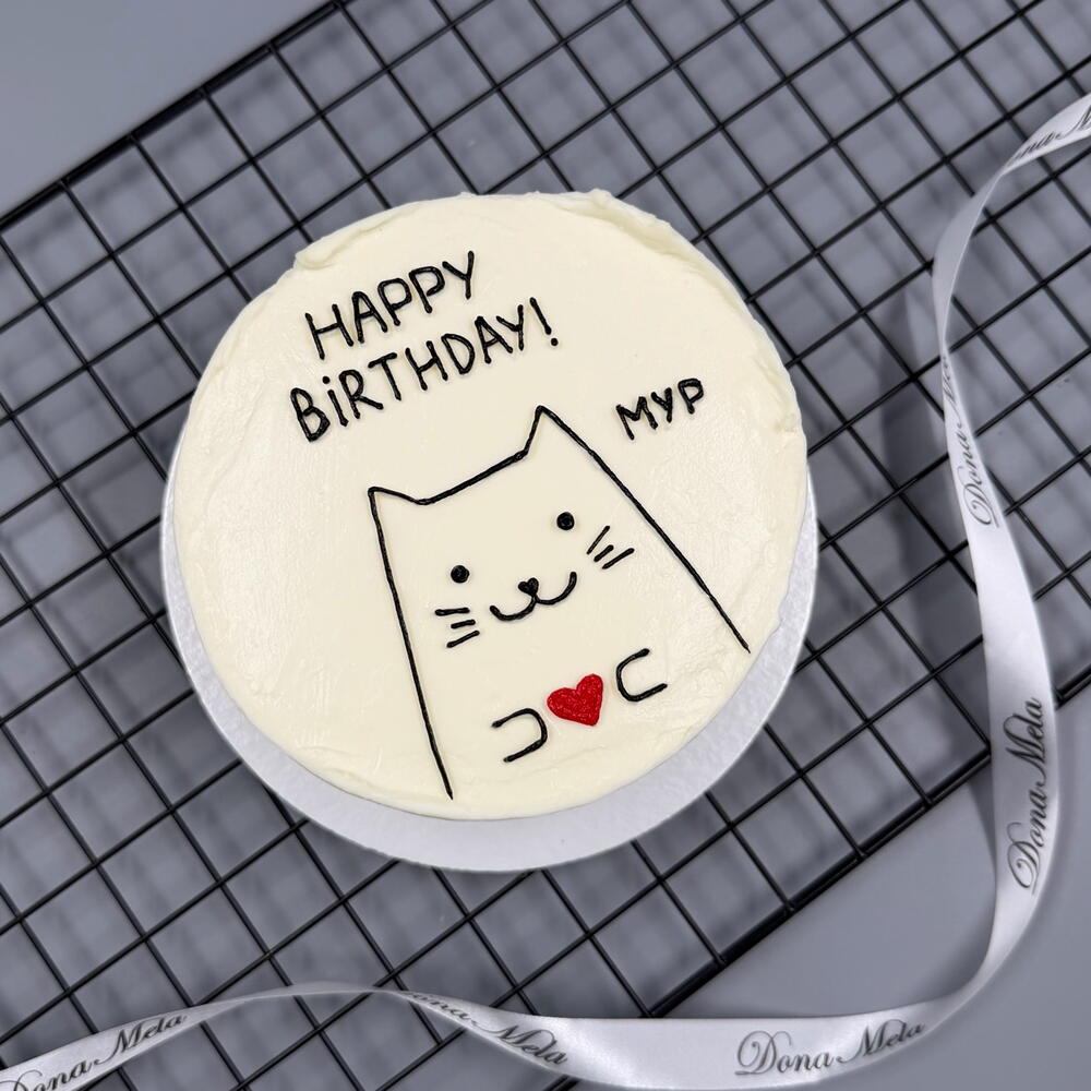 Бенто торт котик «Мур»