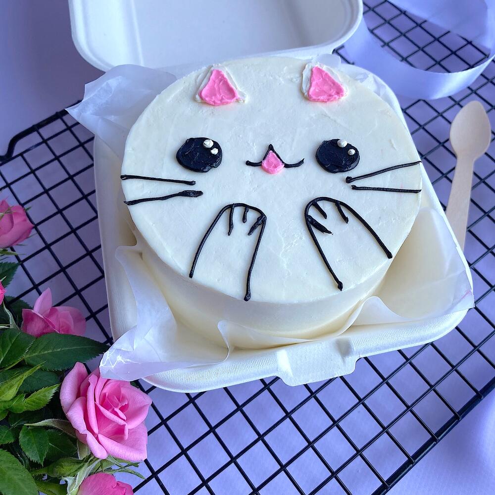 Бенто торт «котик» в подарок 🎁 для девушки , ребёнка, девочки