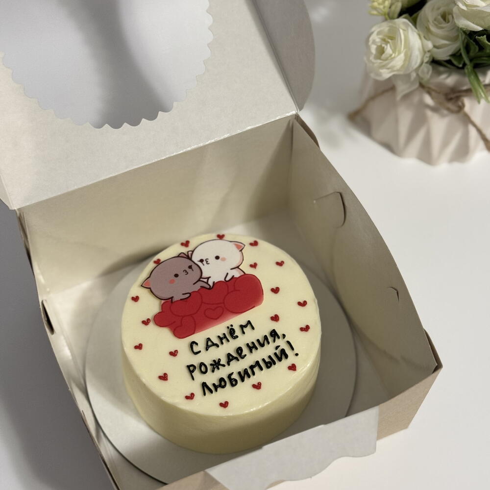 Бенто торт котята