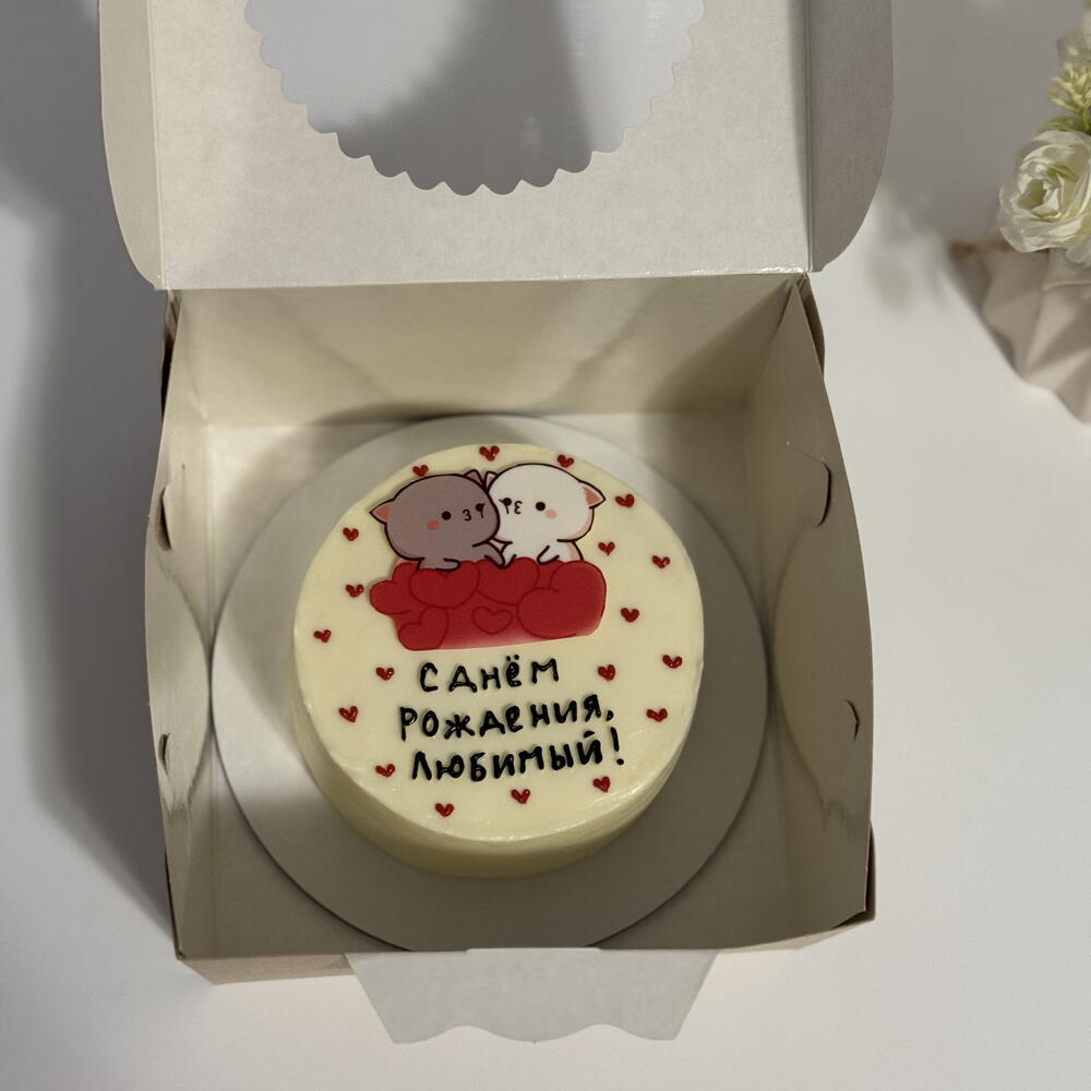 Бенто торт котята