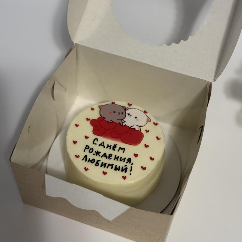 Бенто торт котята