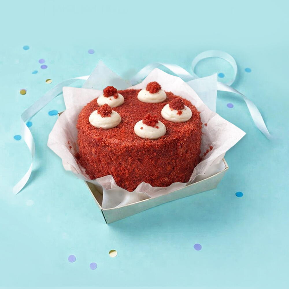 Бенто-торт Красный бархат 700 г