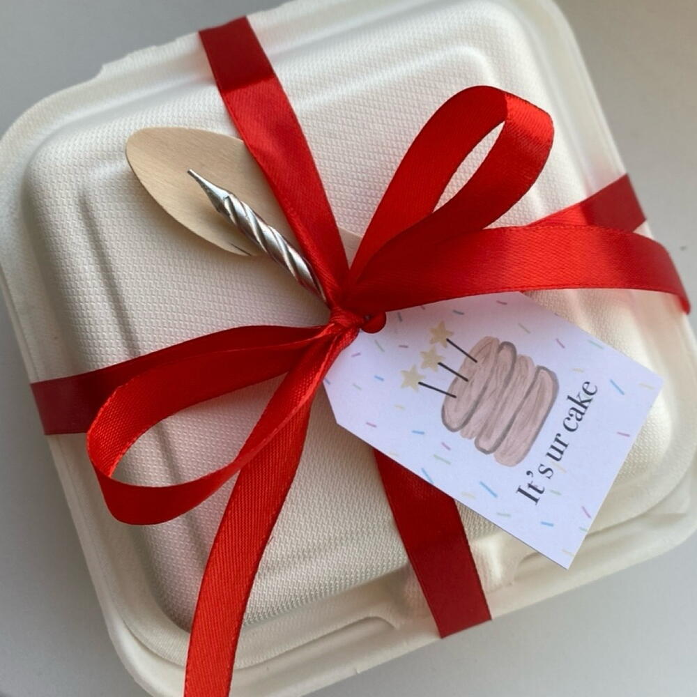 Бенто торт «крч мы тя любим»