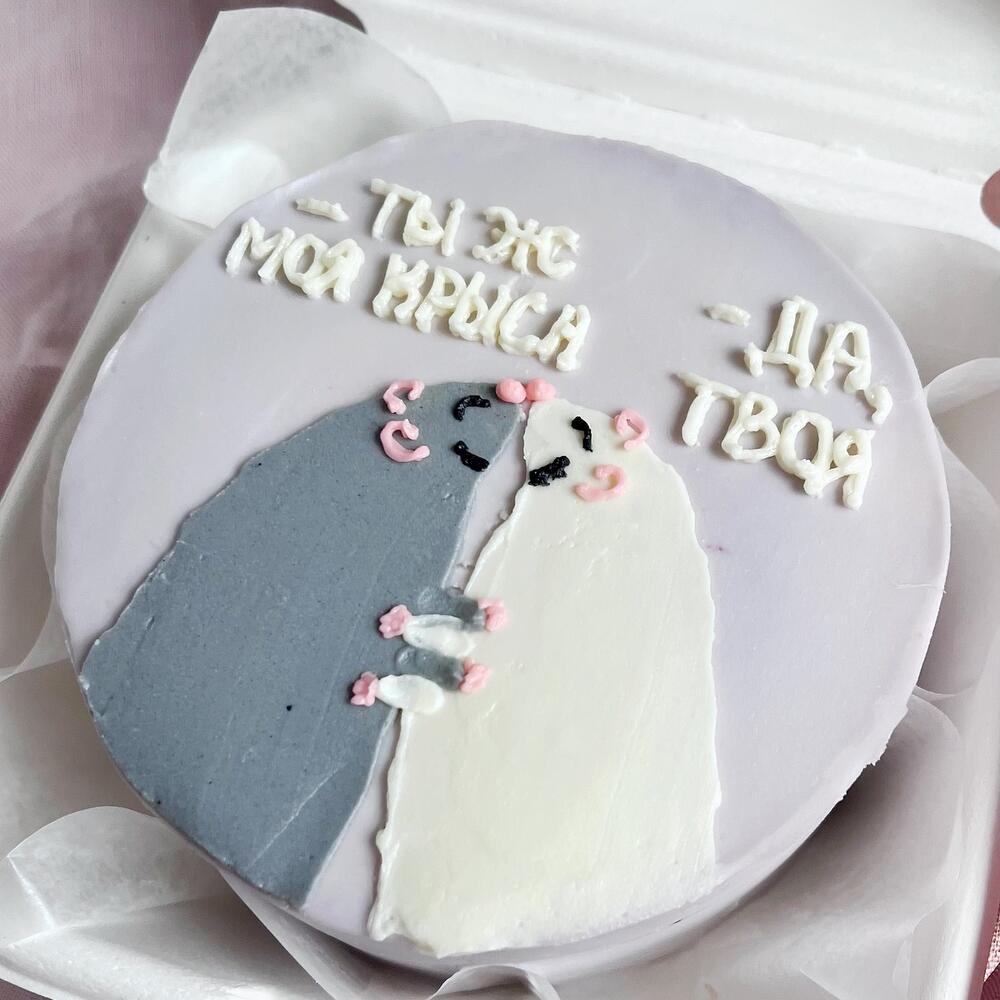 Бенто торт Крыса - милые Крысы