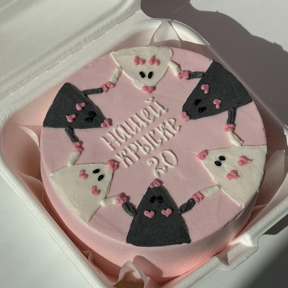 Бенто-торт "Крыске"