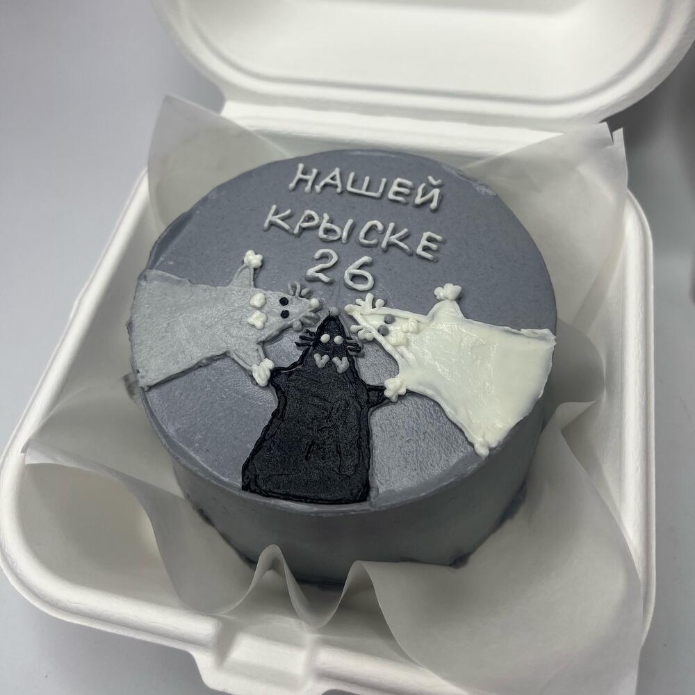 Бенто торт Крысы для подруги ,коллеги