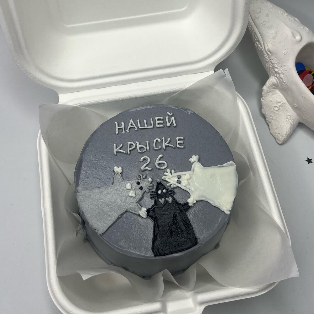 Бенто торт Крысы для подруги ,коллеги