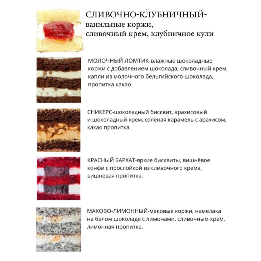 Бенто торт «купон»
