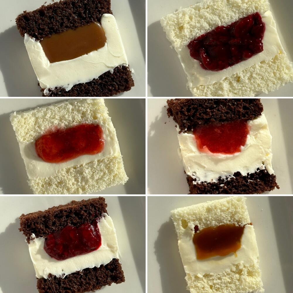 Бенто-торт "Кусочек счатья"