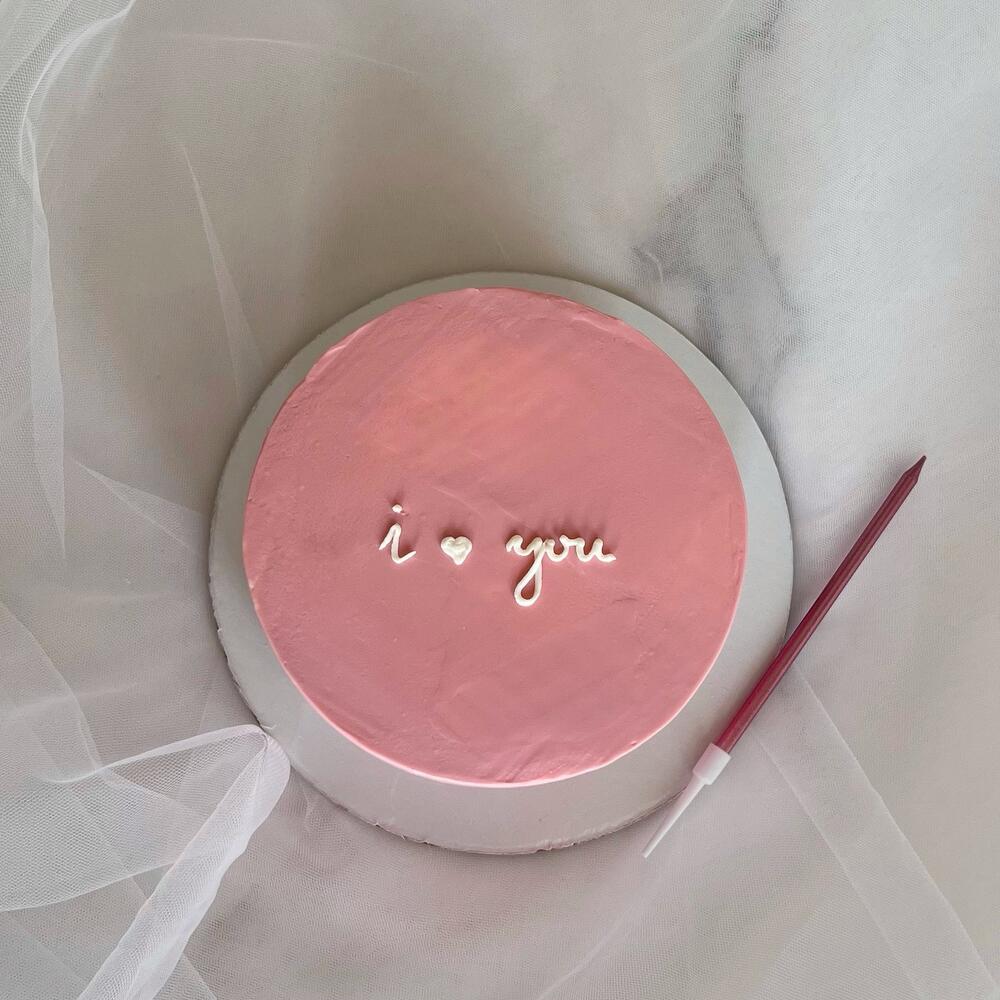 Бенто торт l love you