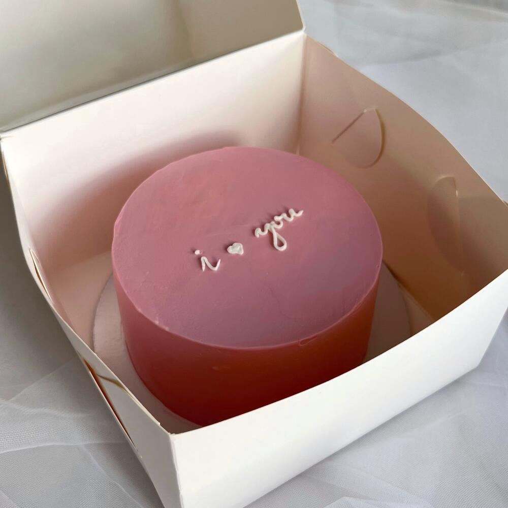 Бенто торт l love you