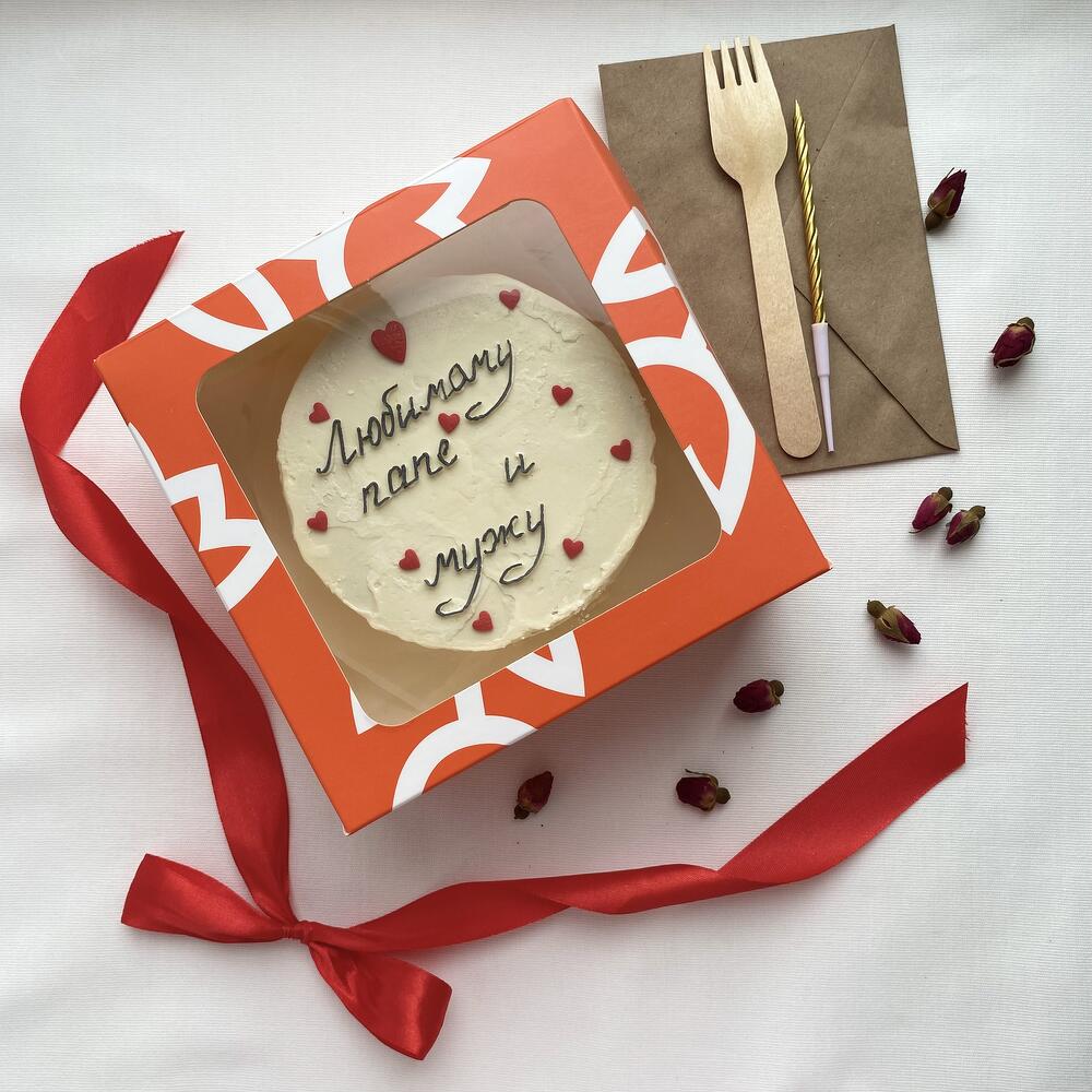 Бенто торт L «Любимому папе и мужу»