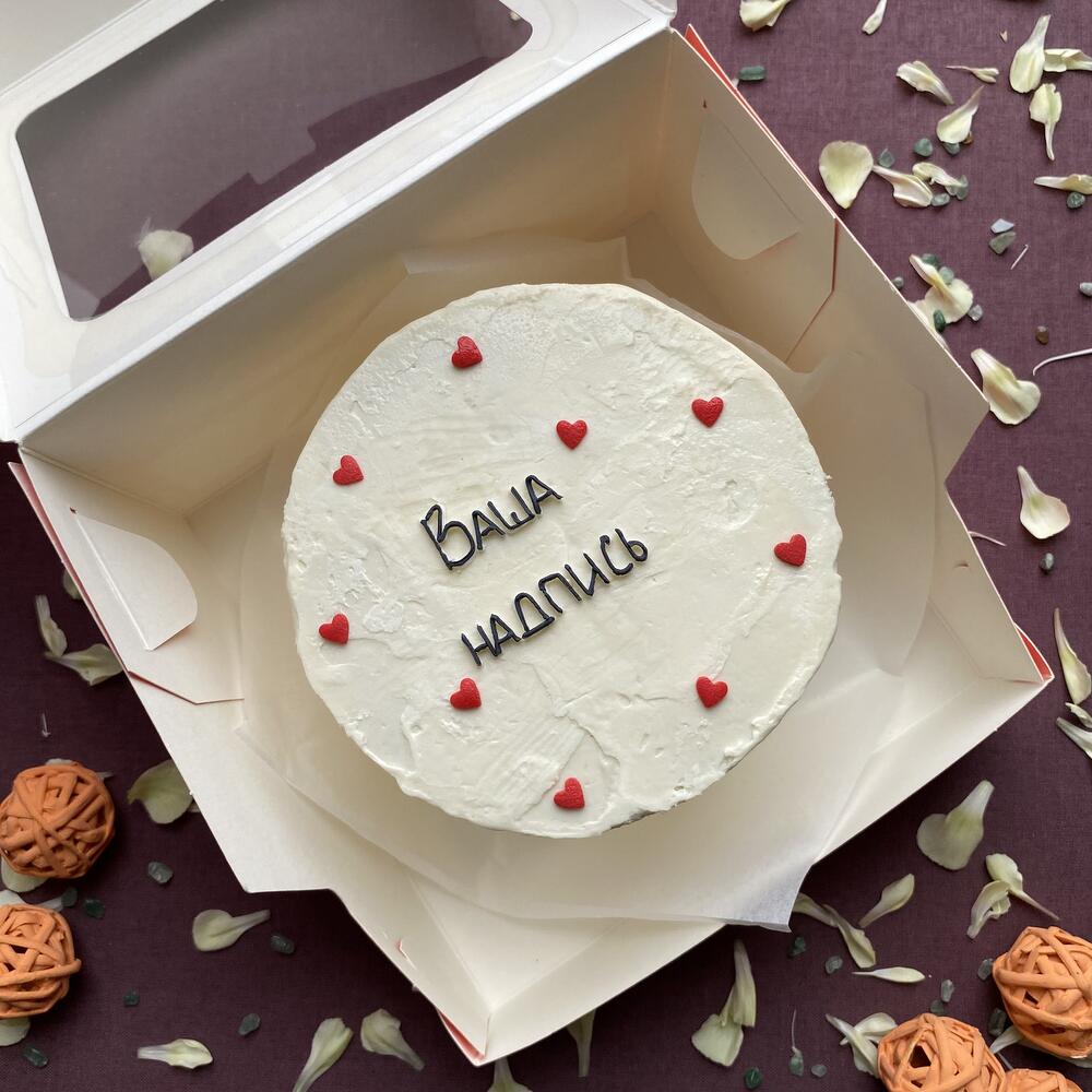 Бенто-торт L «Ваша надпись»