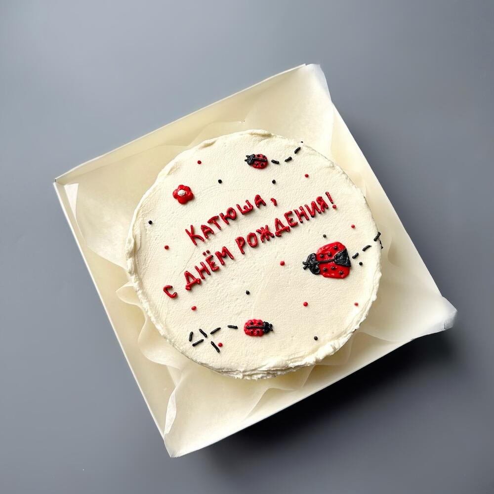 Бенто торт «ladybug»