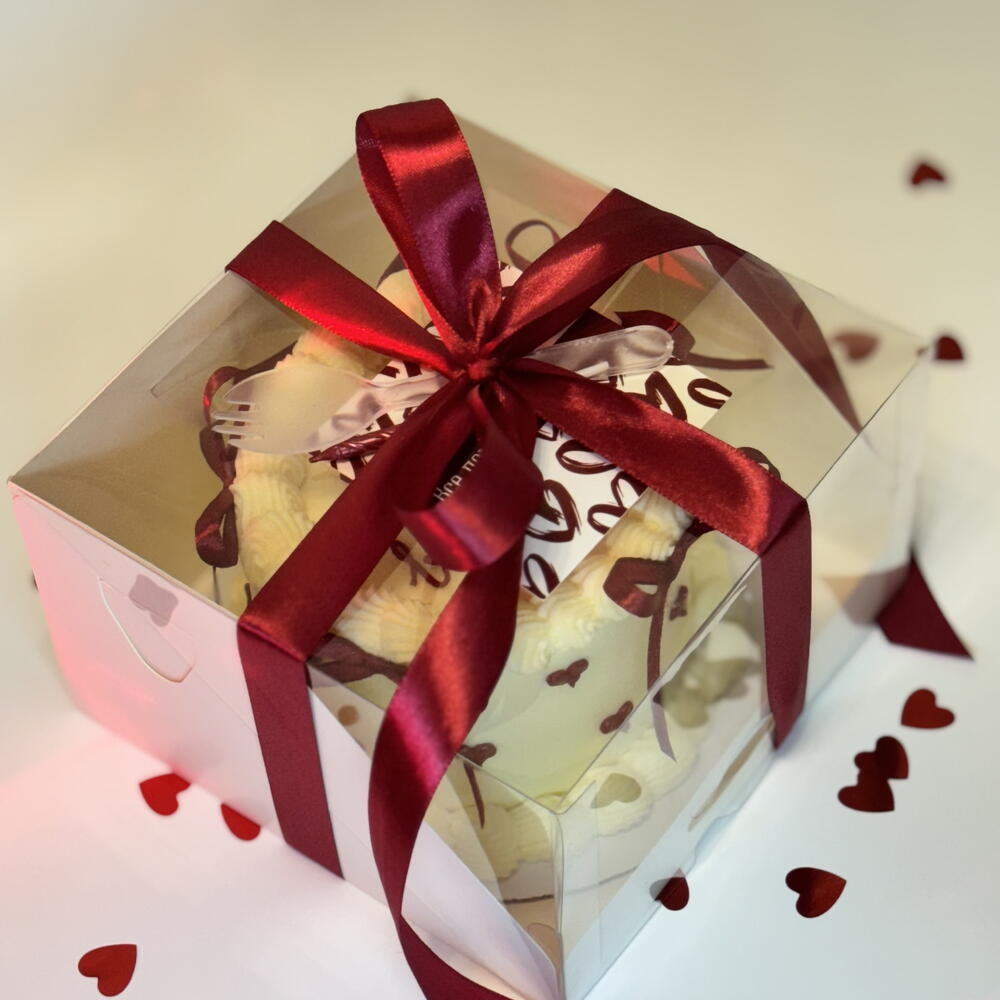 Бенто торт ламбет "Happy Birthday" для сестры, девушки, подруги, коллеги