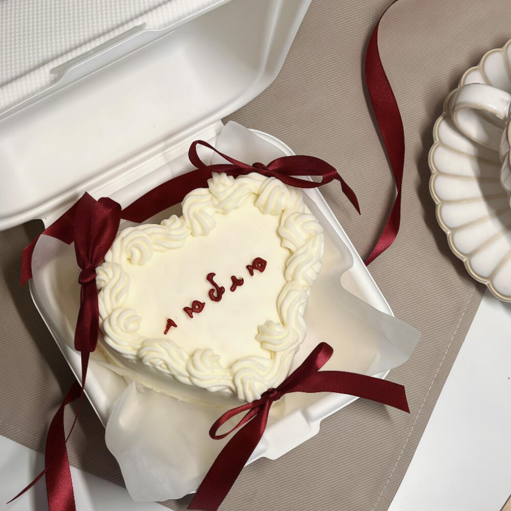 Бенто торт Ламбет "Люблю" на 14 февраля