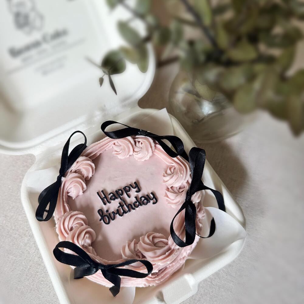 Бенто торт ламбет розовый (пп бенто торты/классические бенто торты)