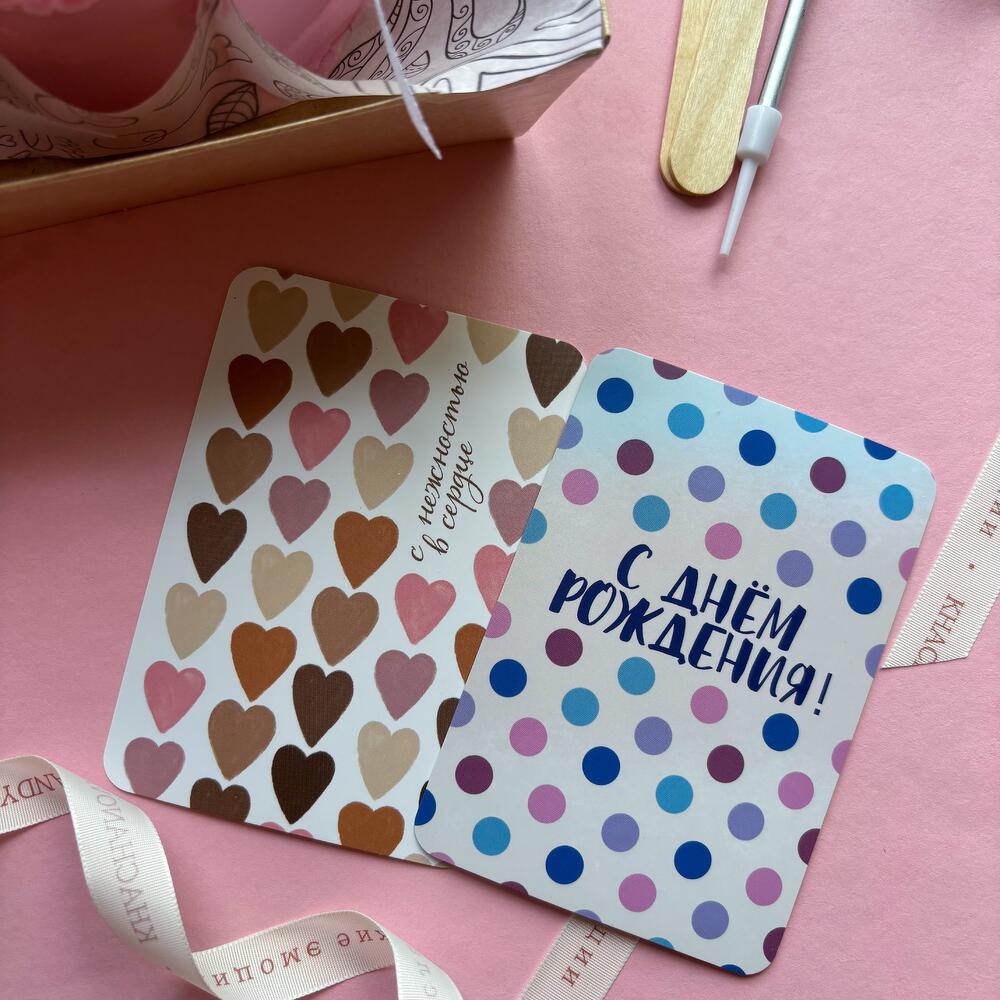 Бенто торт Ламбет с бантиками и рюшками девушке, сестре, подруге, коллеге, любимой