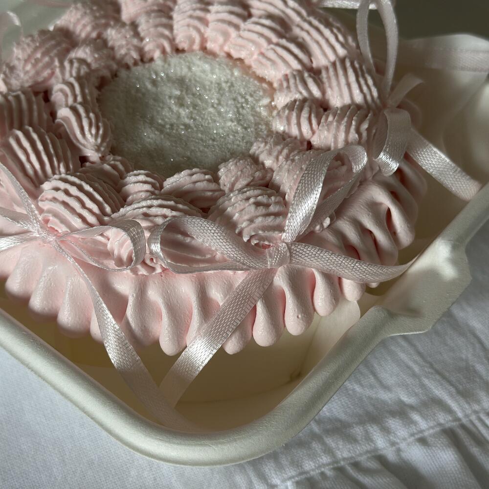 Бенто торт ламбет с блестками