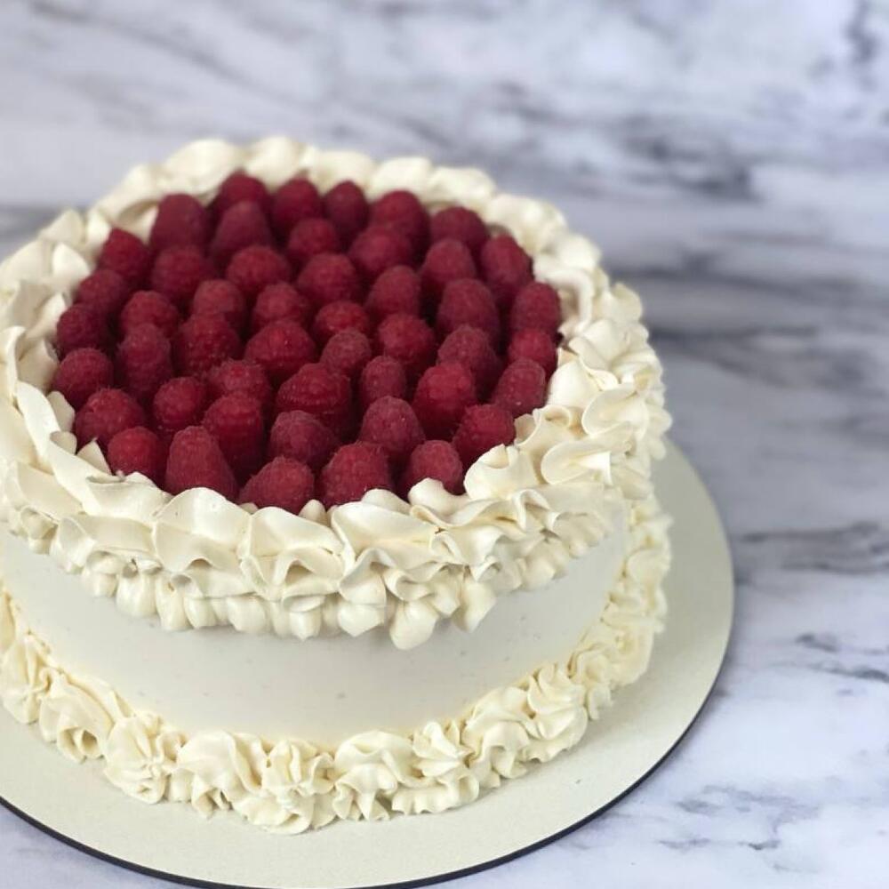 Бенто торт ЛАМБЕТ с малиной