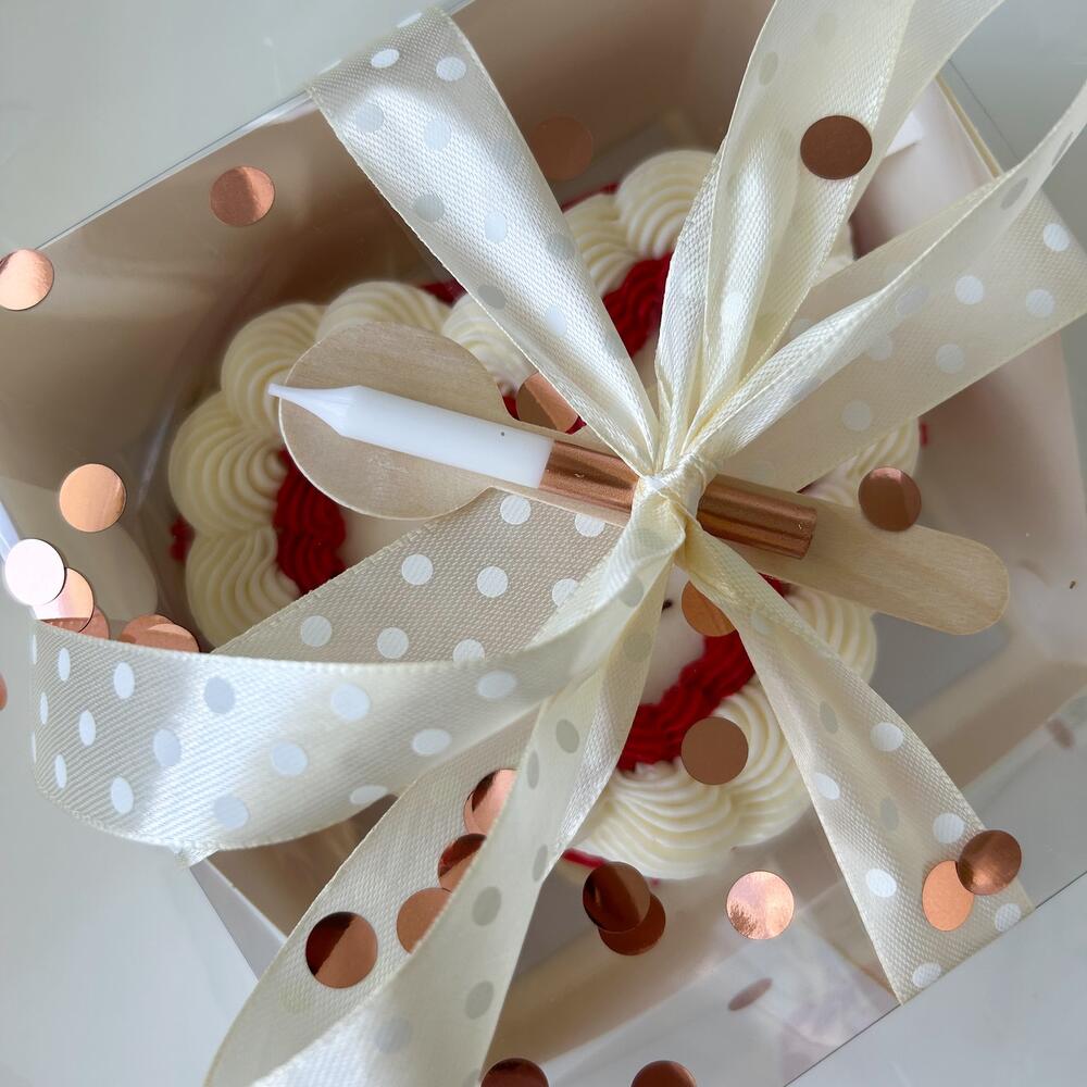 Бенто-торт ламбет сердце happy birthday