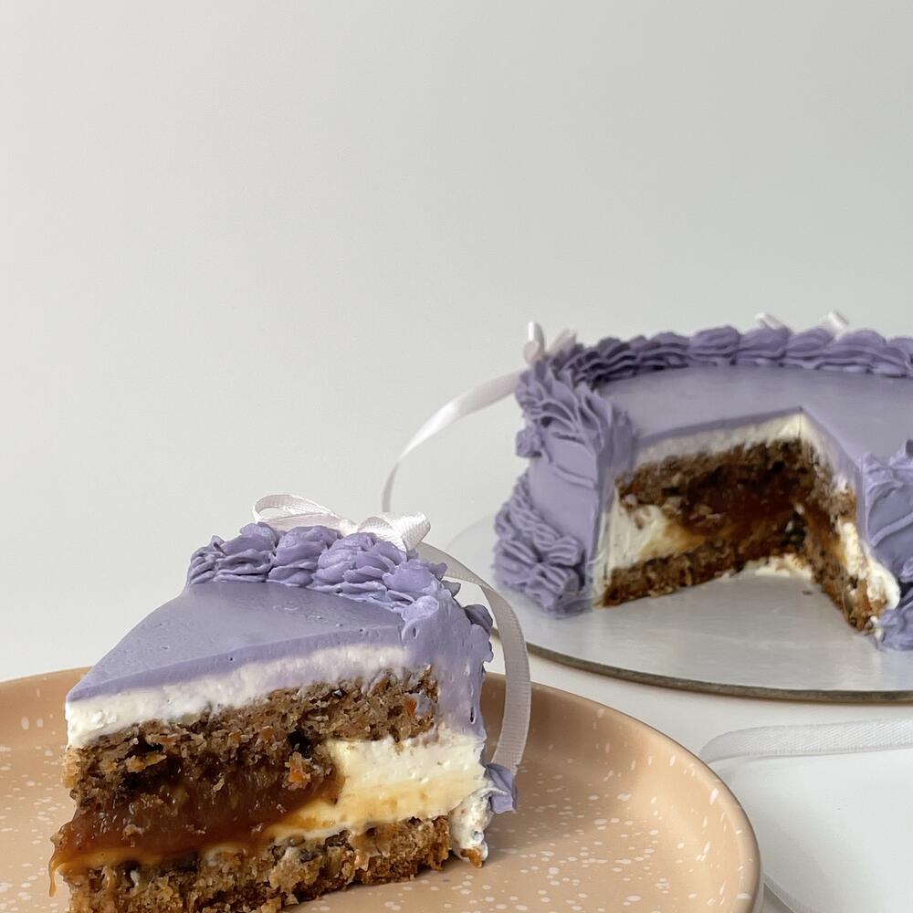 Бенто-торт «Ламбет» сиреневый