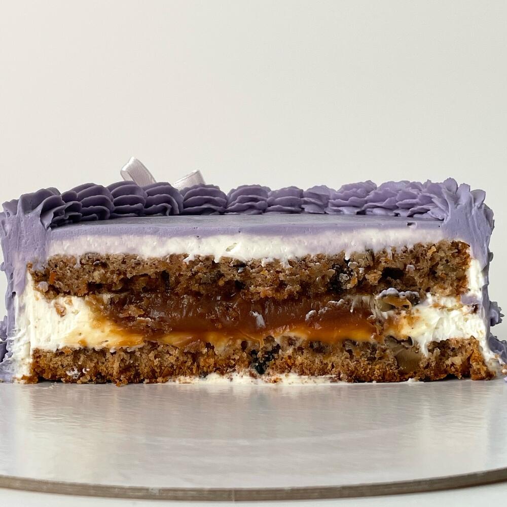 Бенто-торт «Ламбет» сиреневый