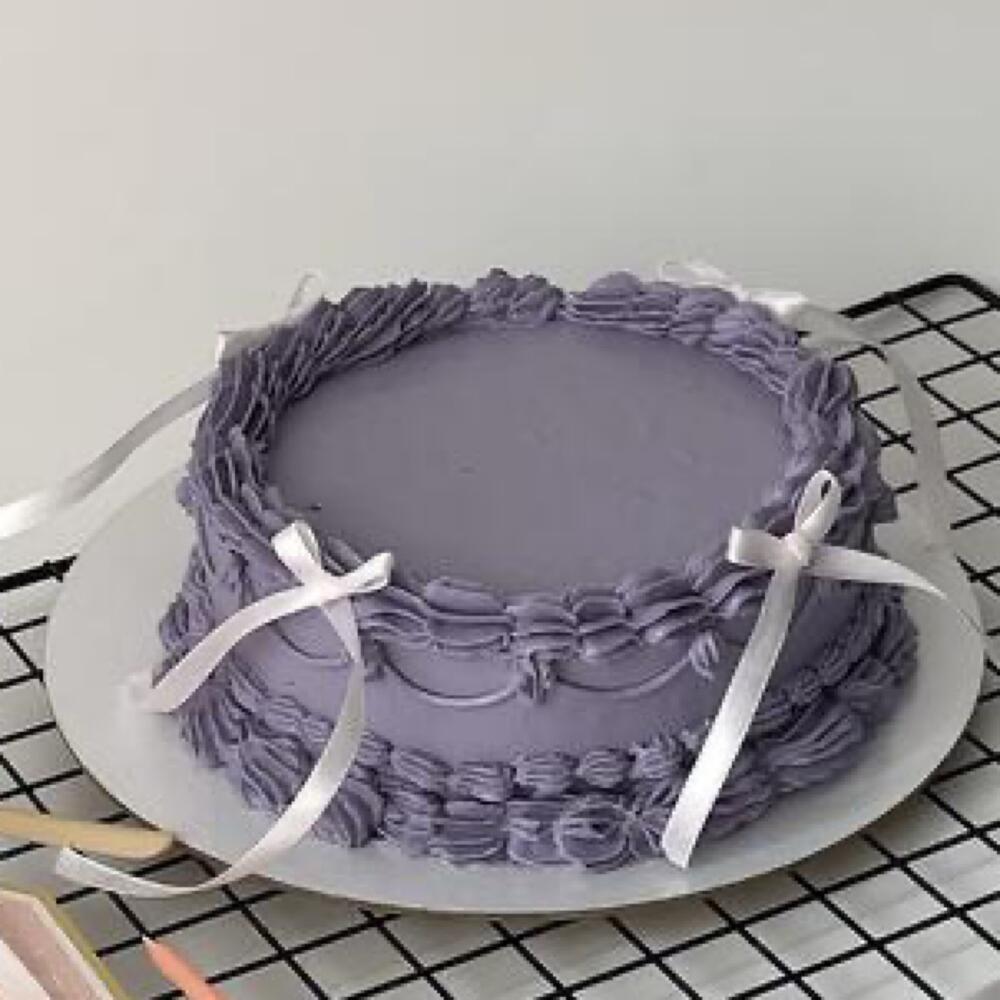 Бенто-торт «Ламбет» сиреневый