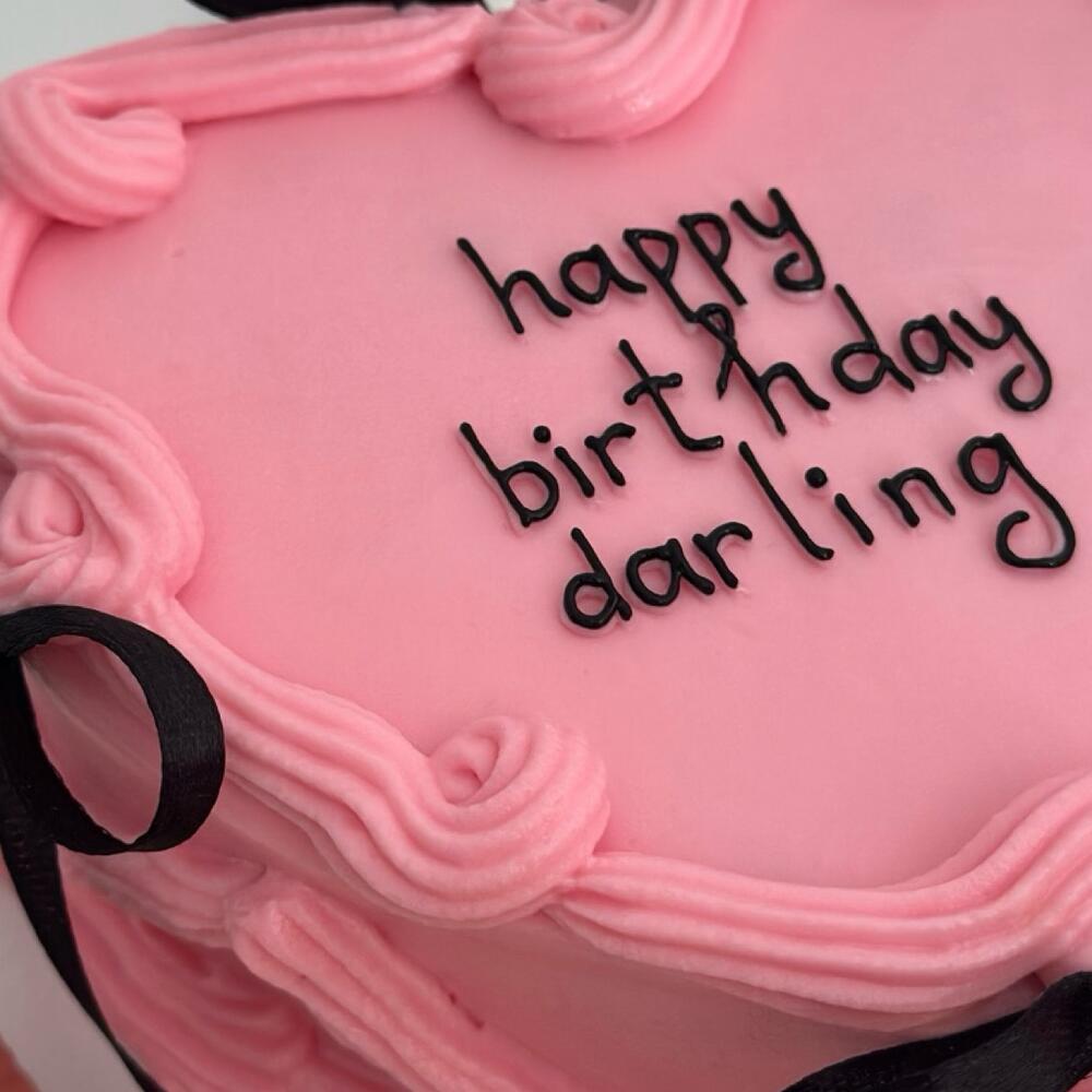 Бенто торт ламбет в виде сердца девушке девочке сестре подруге дочери на 14 февраля