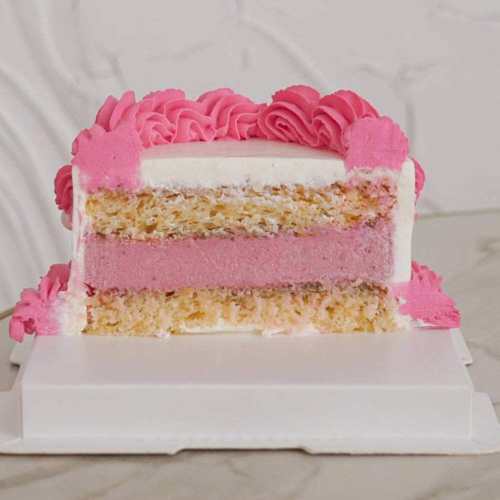 Бенто торт леопардовый