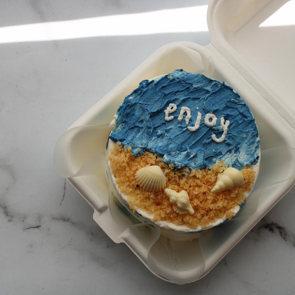 Бенто-торт лето